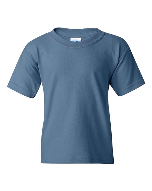 Heavy Cotton™ Youth T-Shirt Indigo Blue Gildan T-Shirts