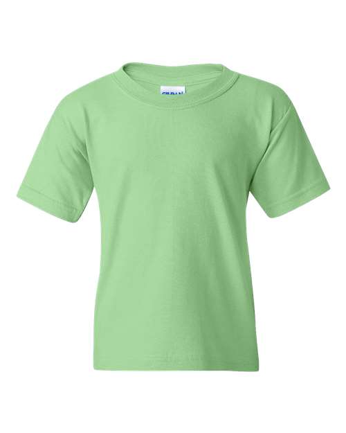 Heavy Cotton™ Youth T-Shirt - Mint Green Mint Green Gildan T-Shirts