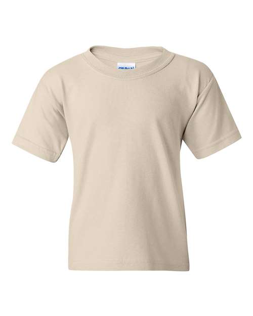 Heavy Cotton™ Youth T-Shirt - Natural Natural Gildan T-Shirts