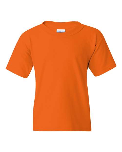 Heavy Cotton™ Youth T-Shirt - Safety Orange Safety Orange Gildan T-Shirts