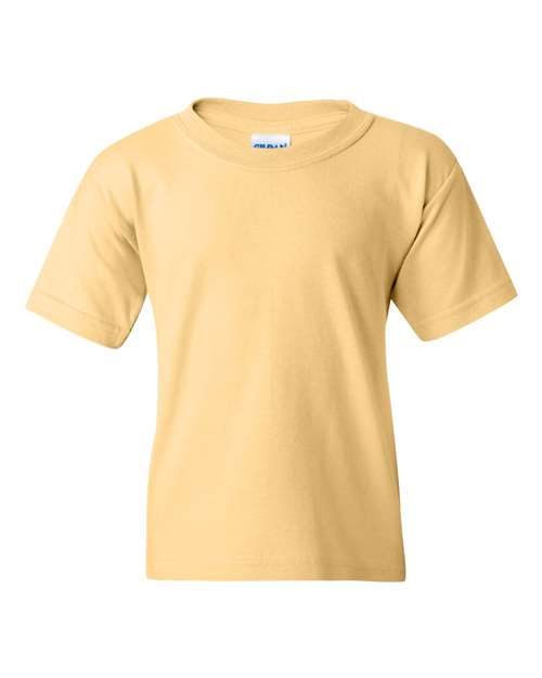 Heavy Cotton™ Youth T-Shirt - Yellow Haze Yellow Haze Gildan T-Shirts