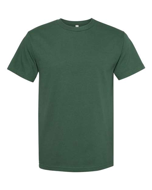 Heavyweight Cotton Tee - Forest Forest American Apparel T-Shirts