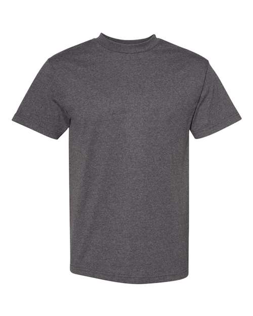 Heavyweight Cotton Tee - Heather Charcoal Heather Charcoal American Apparel T-Shirts