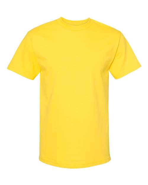 Heavyweight Cotton Tee - Yellow / M