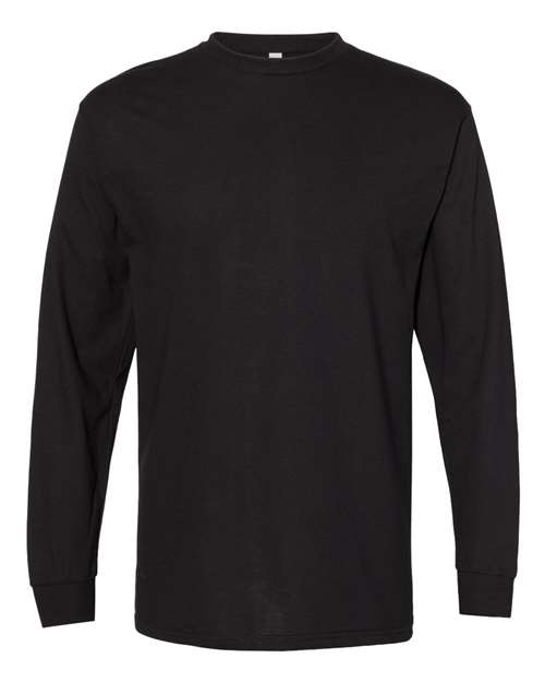 Heavyweight Long Sleeve T - Shirt - Black / S