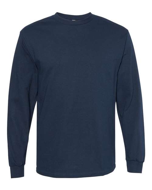 Heavyweight Long Sleeve T - Shirt - Navy / S