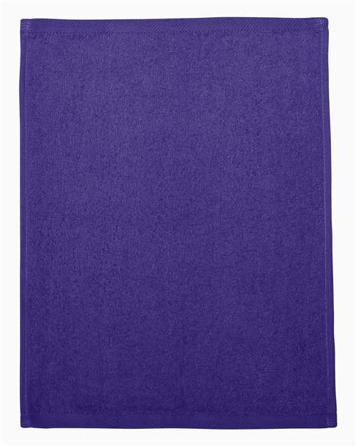 Hemmed Fingertip Towel - Purple / One Size