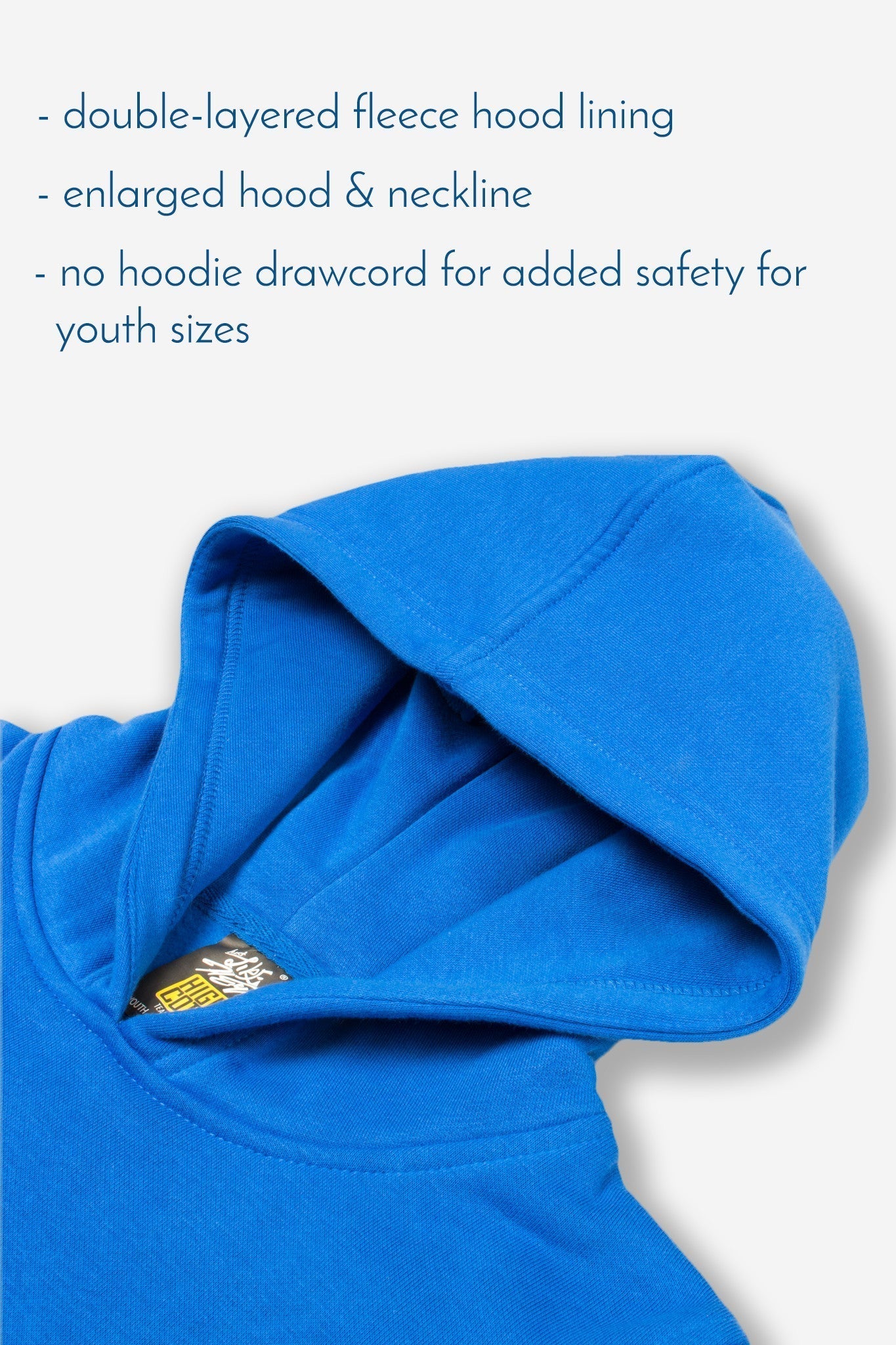 HERO - 2020 Youth Blank Hoodie - Navy Blue