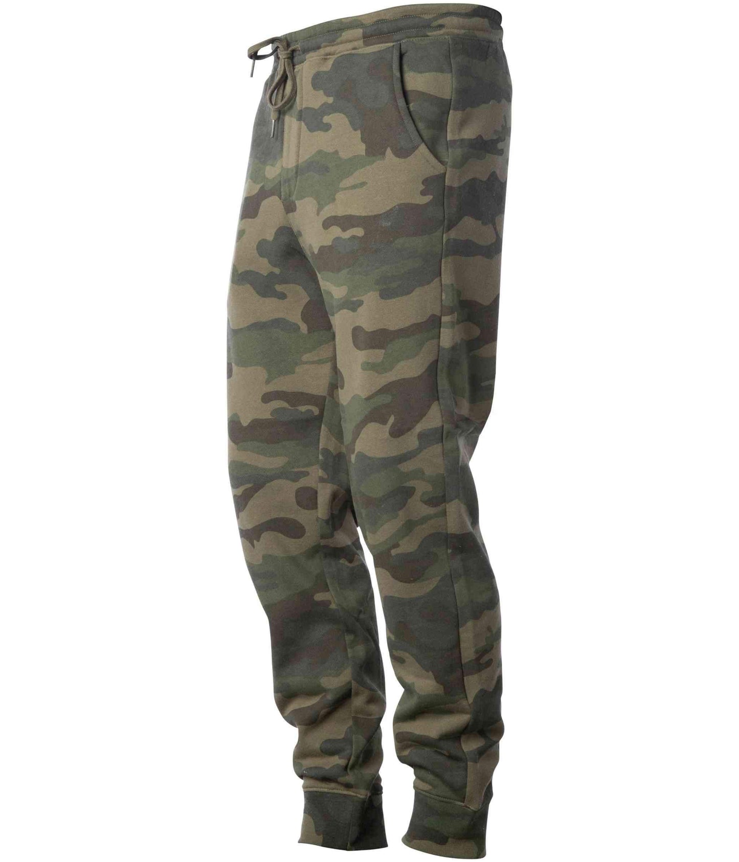 IND20PNT Men’s Midweight Fleece Pant - Forest Camo / XS