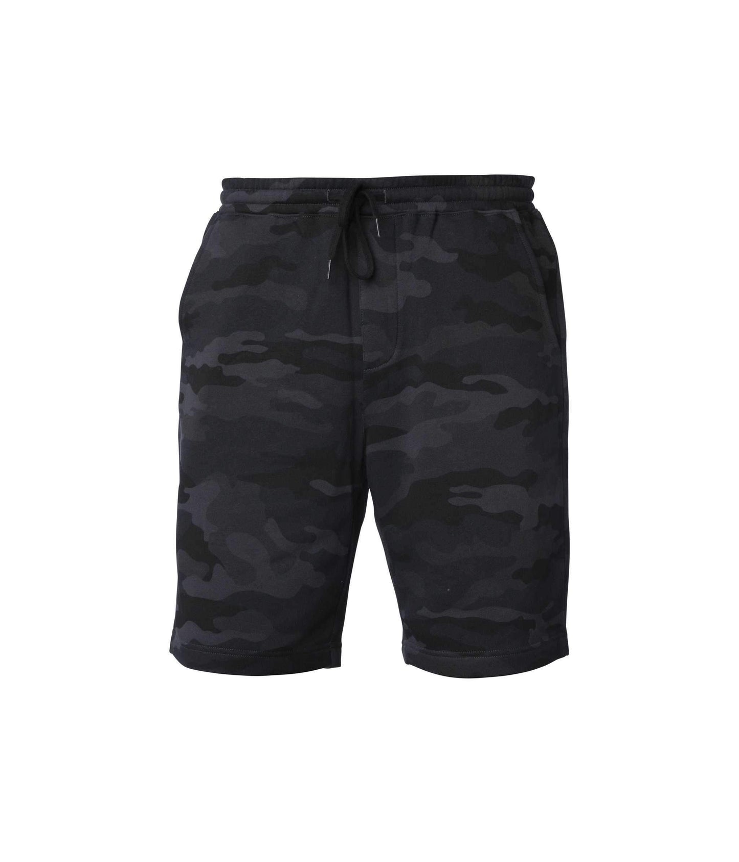 IND20SRT Men's Midweight Fleece Short Black Camo BASIC FLEECE BOTTOMS ind IND20 IND20SRT INDEPENDENT MEN mens