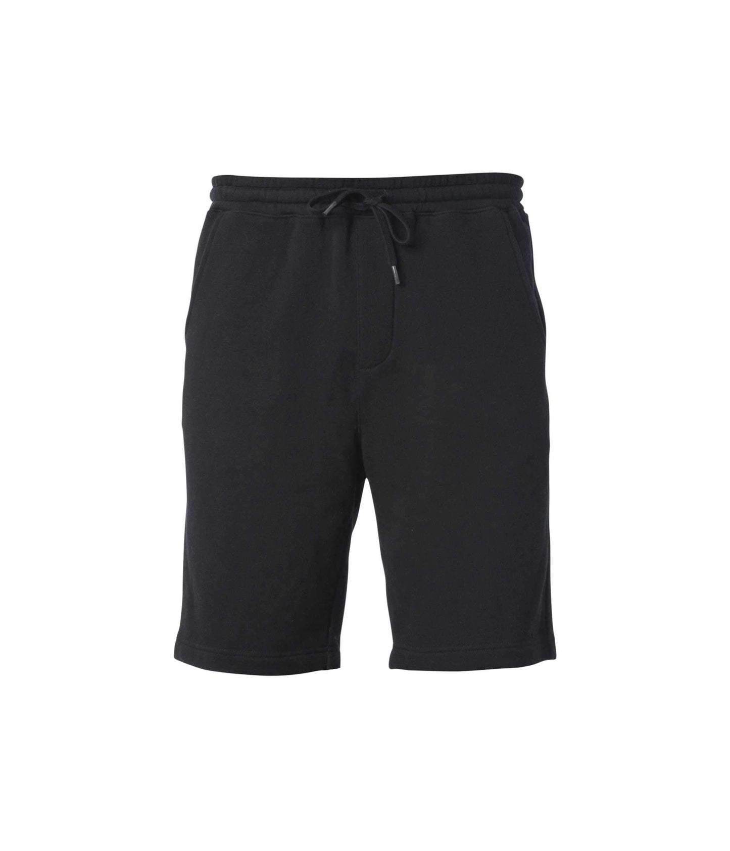 IND20SRT Men's Midweight Fleece Short Black BASIC FLEECE BOTTOMS ind IND20 IND20SRT INDEPENDENT MEN mens