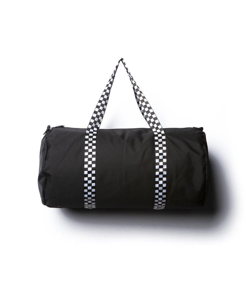 INDDUFBAG - DAY TRIPPER 29L DUFFEL BAG Black Checker Strap