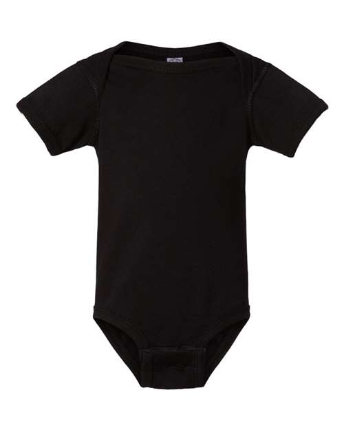 Infant Fine Jersey Bodysuit Black Rabbit Skins T-Shirts