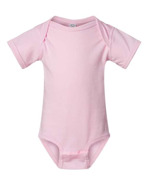 Infant Fine Jersey Bodysuit Pink Rabbit Skins T-Shirts