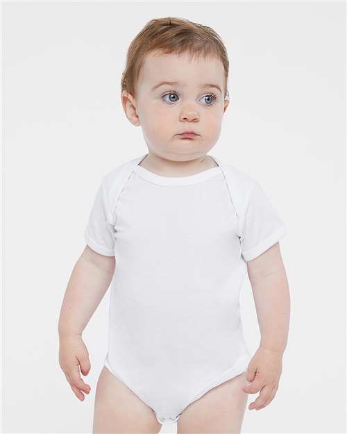 Infant Fine Jersey Bodysuit White Rabbit Skins T-Shirts