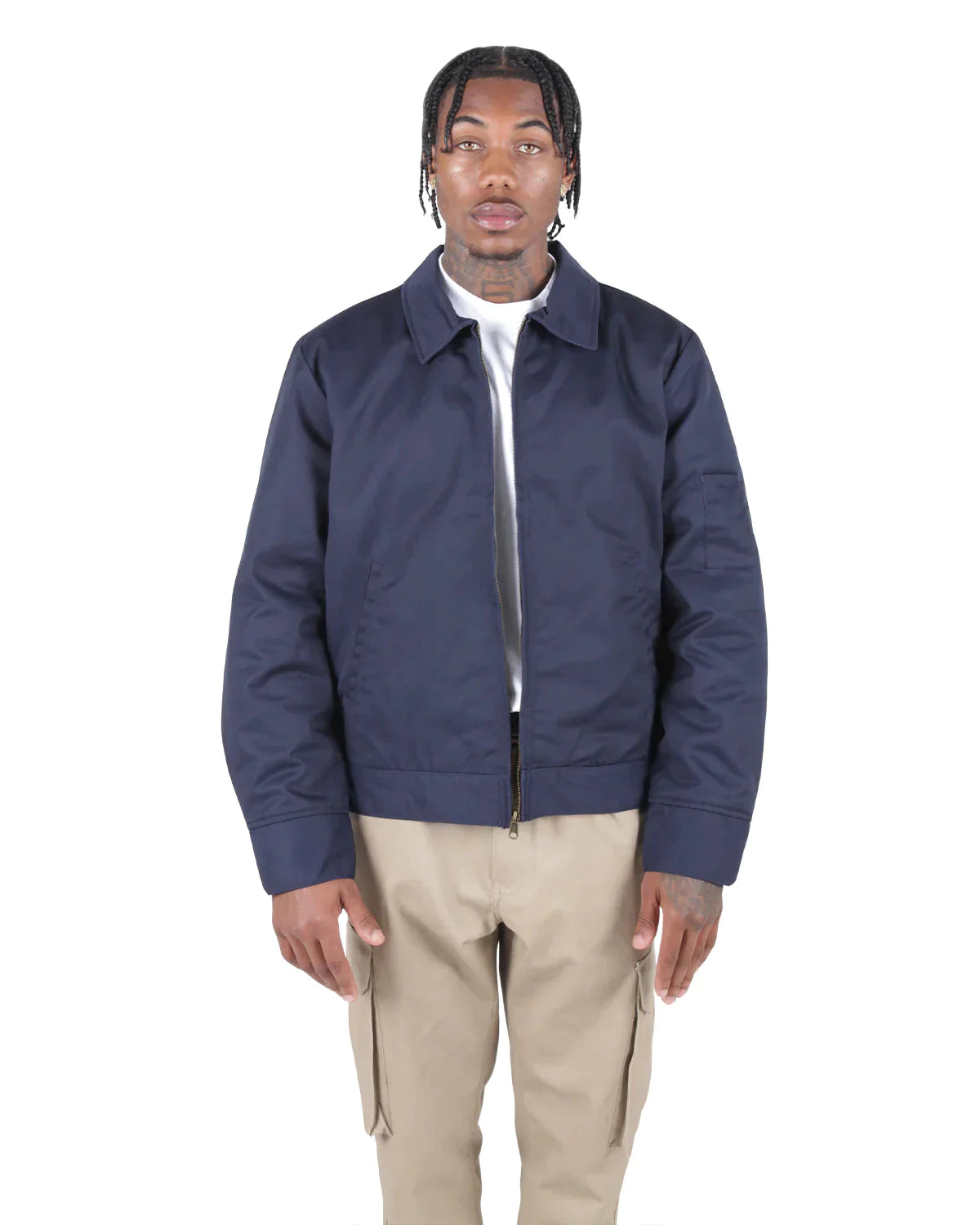 Insulated Mechanic Jacket - Navy / S