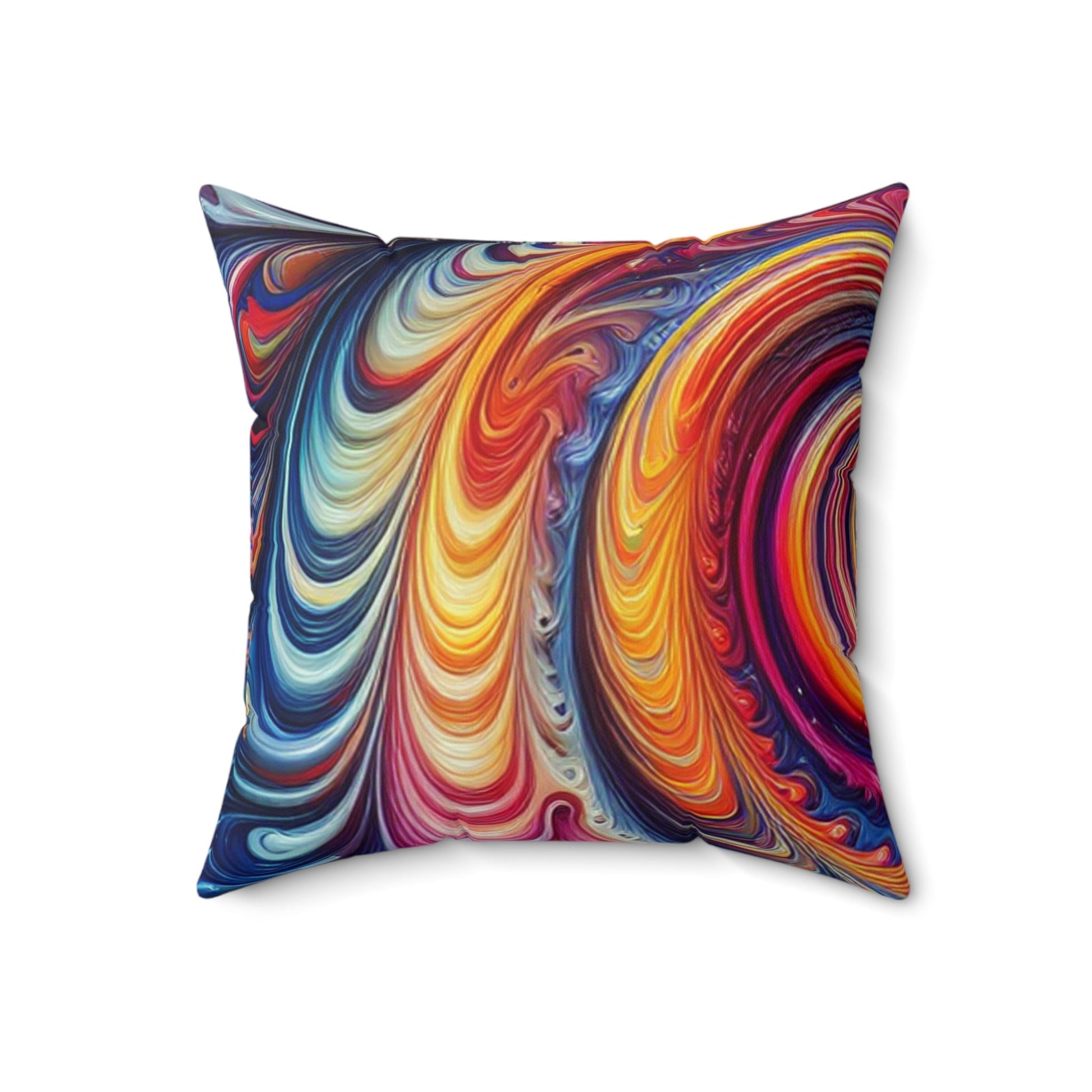 Isabella DeRocca - Polyester Square Pillow 18’ × Home Decor