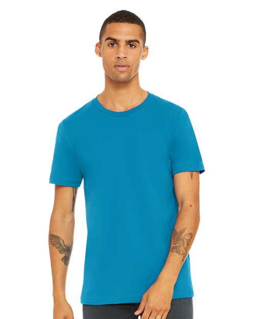 Jersey Tee - Aqua Aqua BELLA + CANVAS T-Shirts