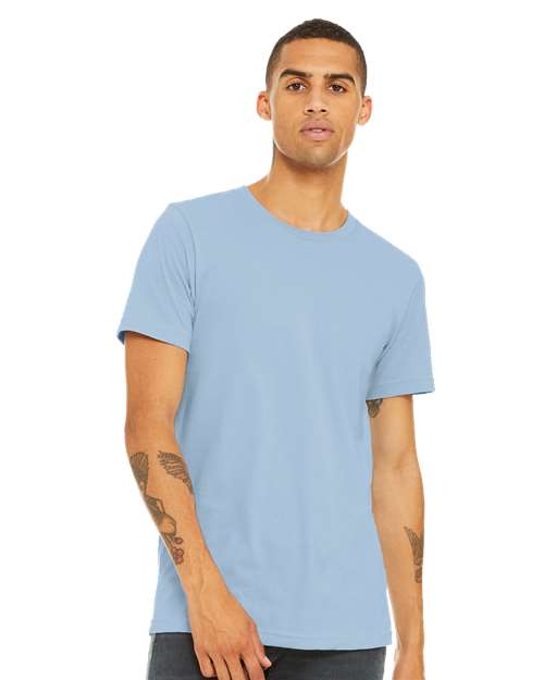 Jersey Tee - Baby Blue Baby Blue BELLA + CANVAS T-Shirts