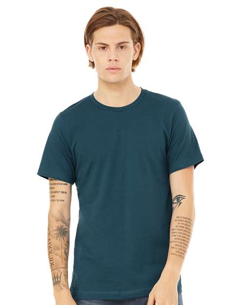 Jersey Tee - Deep Teal Deep Teal BELLA + CANVAS T-Shirts