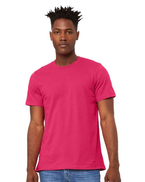 Jersey Tee - Fuchsia Fuchsia BELLA + CANVAS T-Shirts