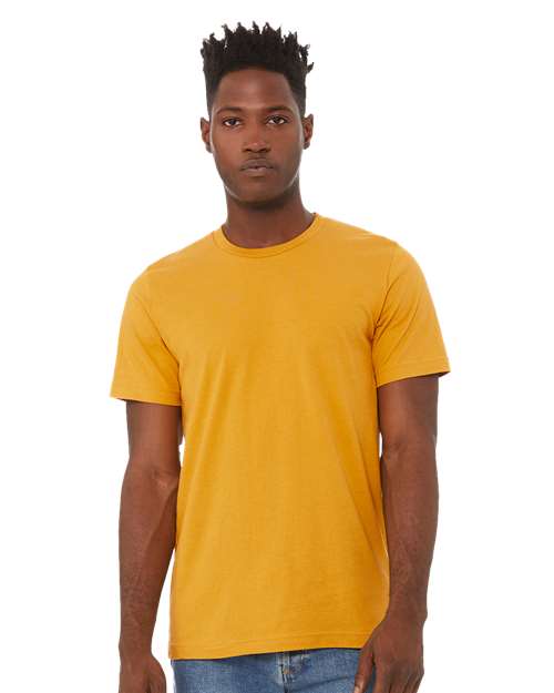 Jersey Tee - Mustard Mustard BELLA + CANVAS T-Shirts