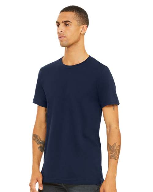 Jersey Tee - Navy Navy BELLA + CANVAS T-Shirts