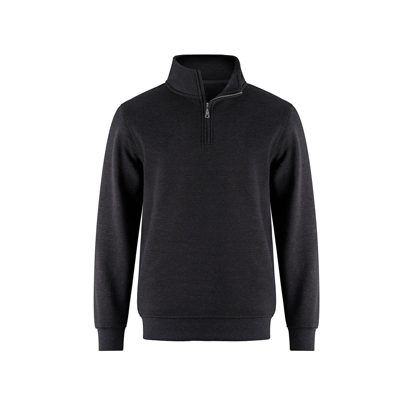 L00545 - Flux 1/4 zip Pullover Charcoal Heather / XS Fleece