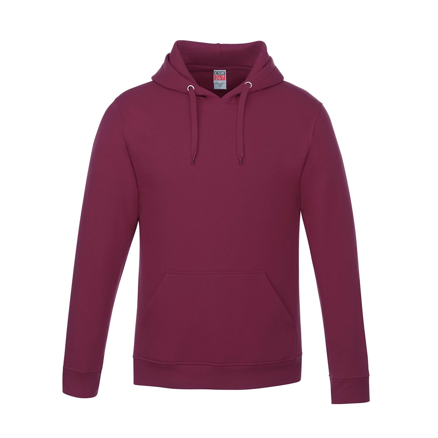 L00550 - Vault Adult Pullover Hoodie Maroon / XS Fleece