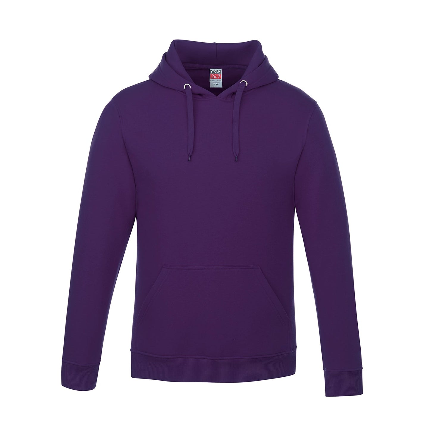 L00550 - Vault Adult Pullover Hoodie Purple / XS Fleece