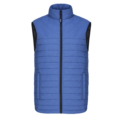 L00935 - Inuvik Men’s Lightweight Puffy Vest Blue Heather