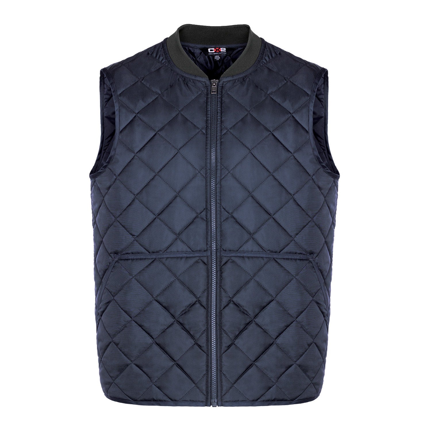 L01040 - Subzero Men’s Quilted Vest Navy / S