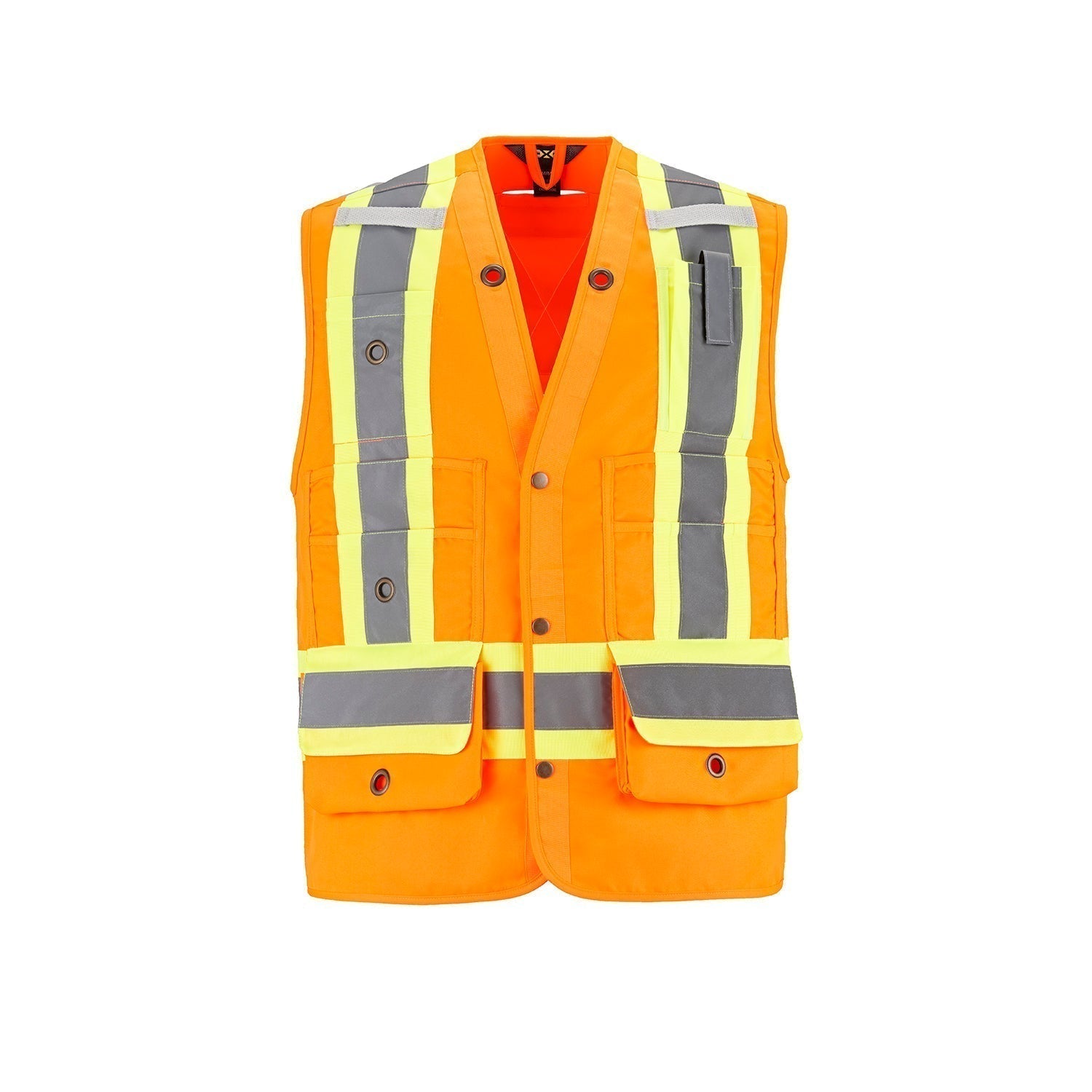 L01190 - Surveyor Men’s Hi - Vis Surveyor’s Safety Vest