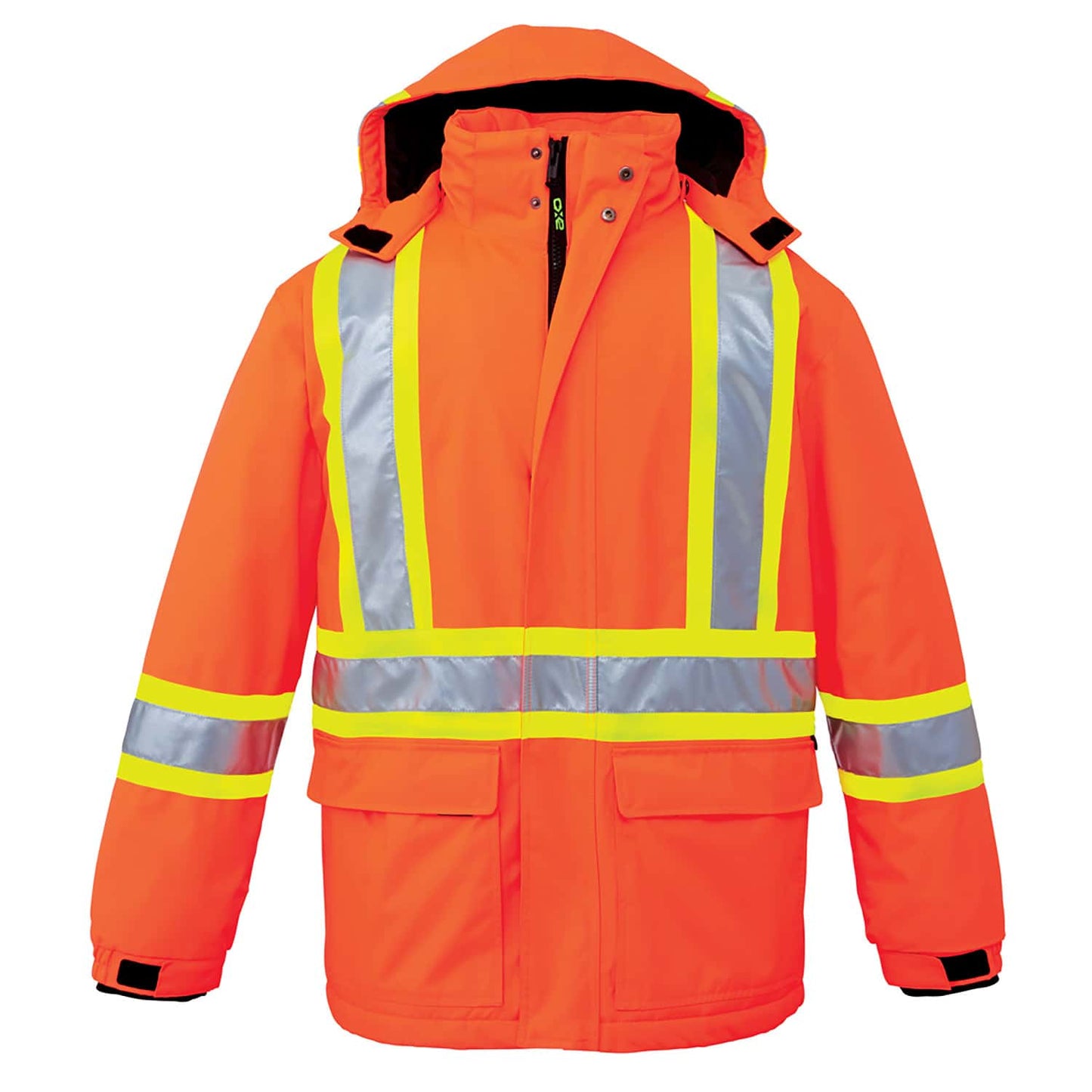 L01250 - Armour Men’s Hi - Vis Insulated Parka Orange / S