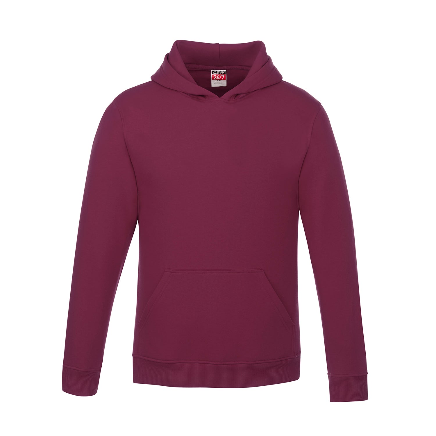 L0550Y - Vault Youth Pullover Hoodie Maroon / XS Fleece