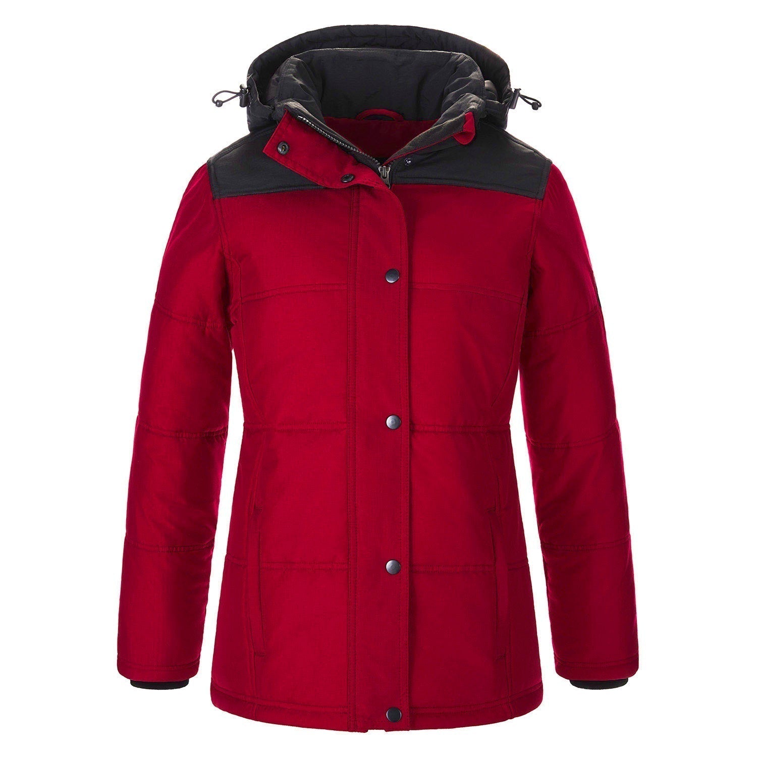 L06026 - Nunavut Ladies Puffy Coat Red / XS Jacket