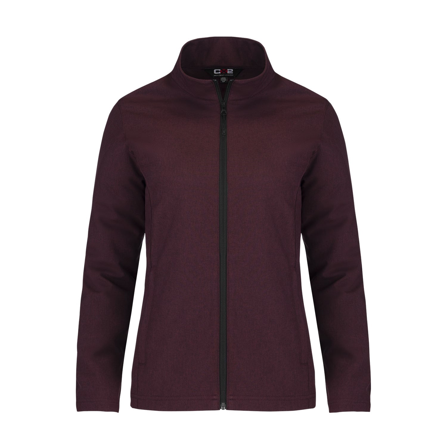 L07241 - Cadet Ladies Lightweight Softshell Jacket Burgundy