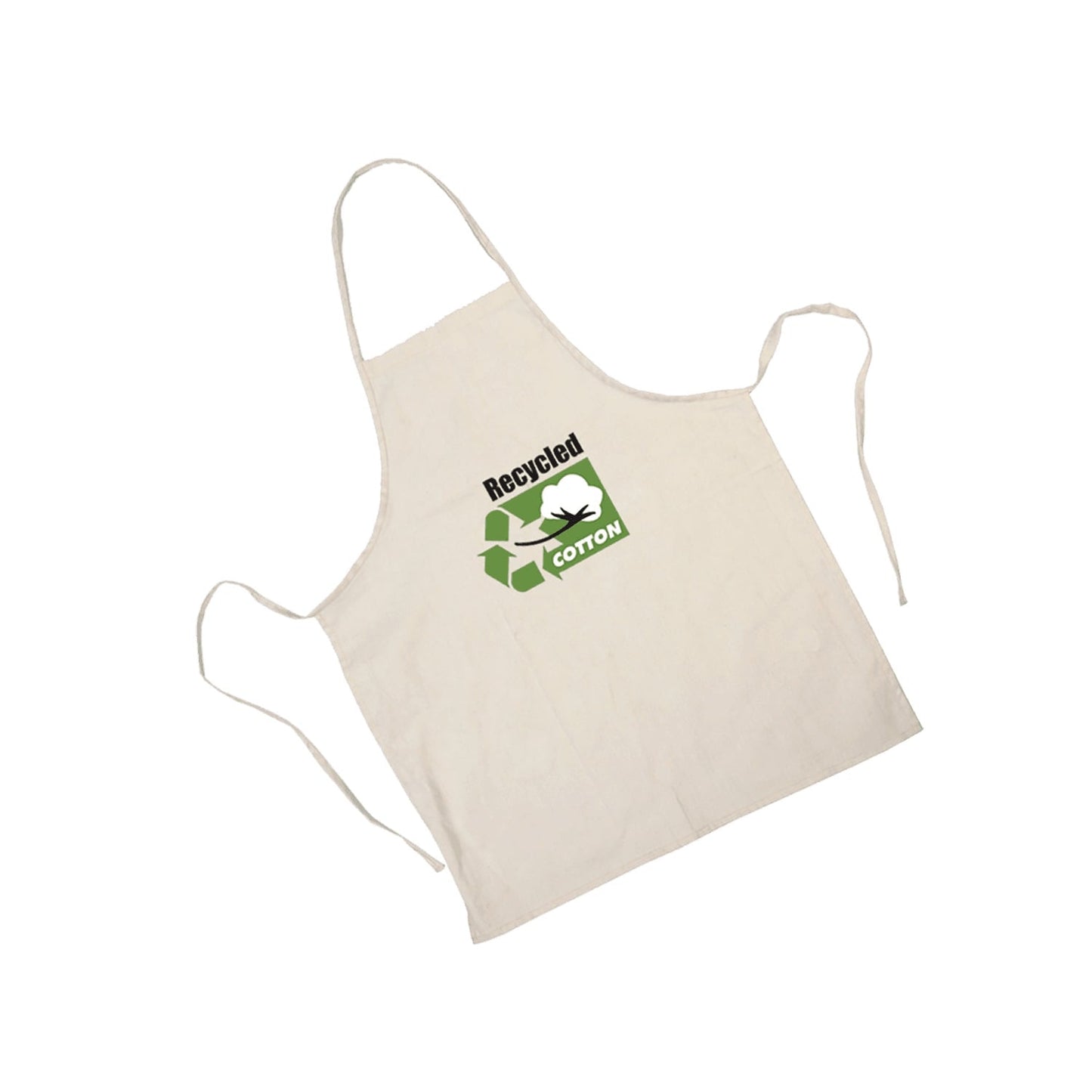 L08620 - Aprons Recycled Cotton Apron Natural / OS