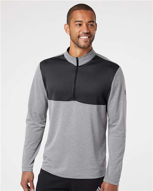 Lightweight Quarter - Zip Pullover - Grey Three Heather/