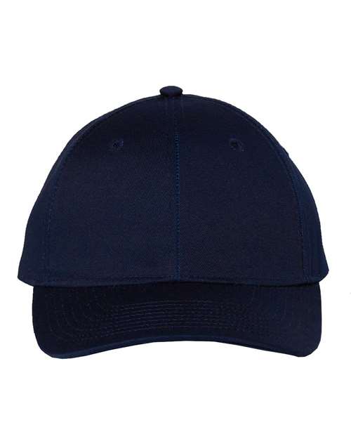 Lightweight Twill Cap Navy Adjustable Headwear Valucap