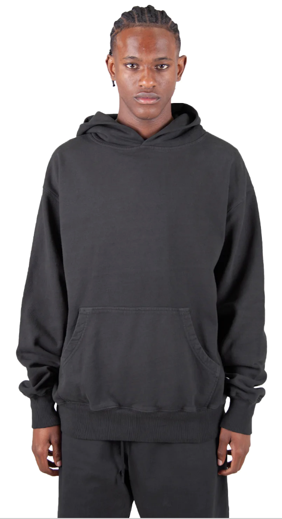 Los Angeles Garment Dye Fleece Hoodie - 13.5 oz Shadow / XS