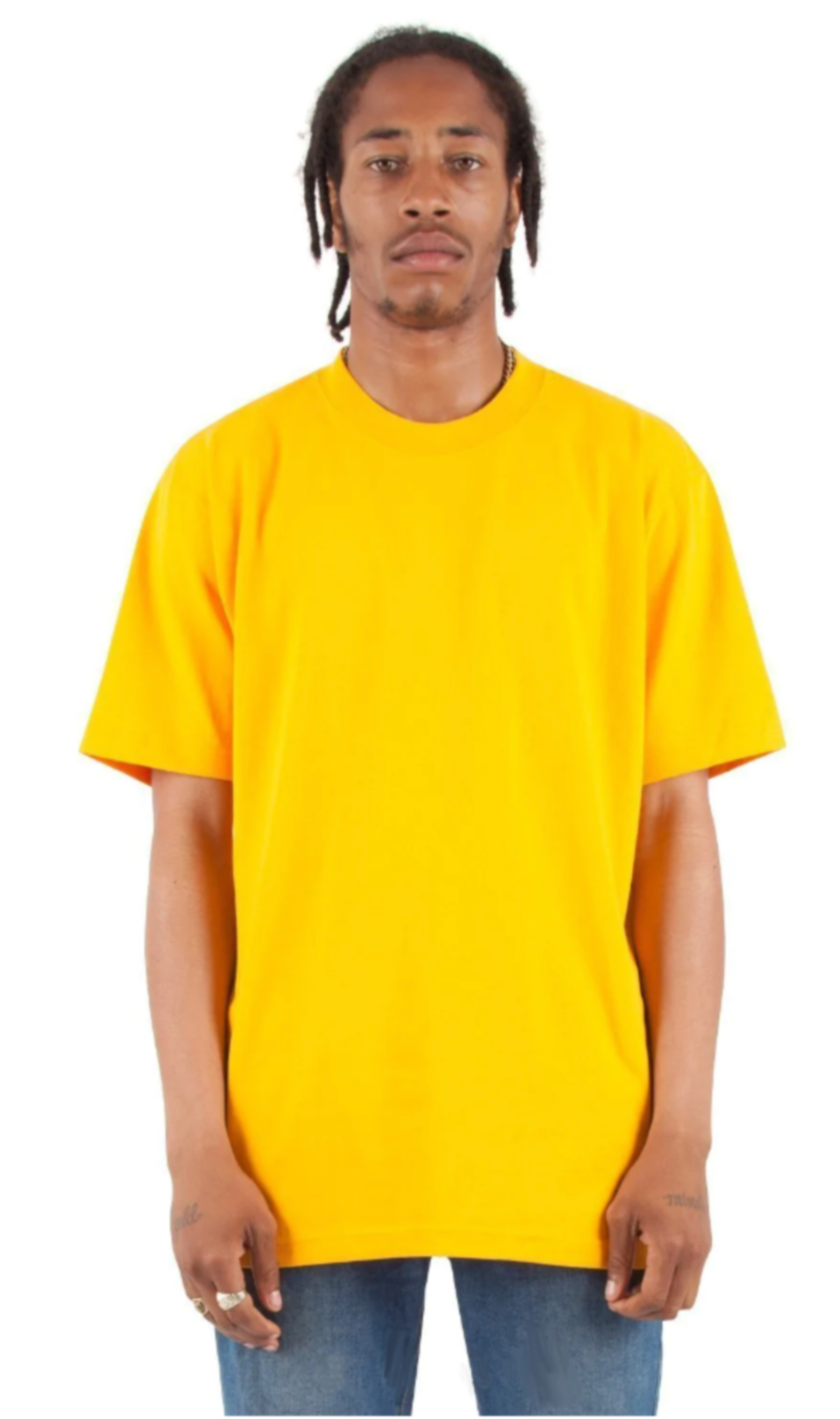 Max Heavyweight Short Sleeve - 7.5 oz Gold / S T SHIRT