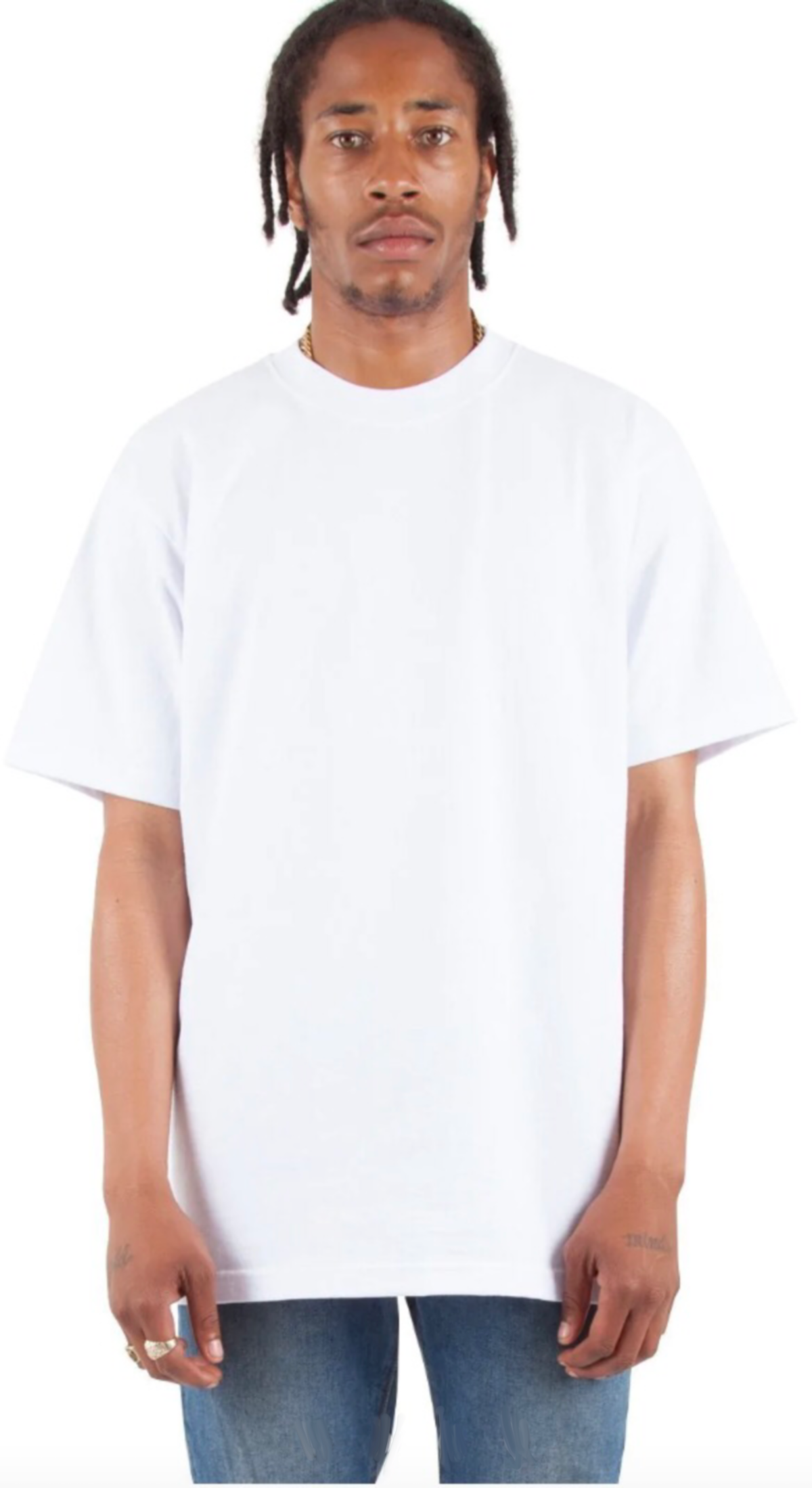 Max Heavyweight Short Sleeve - 7.5 oz White MEN TEE shaka Shaka Wear shsdchildproduct TEE TEES tshirts