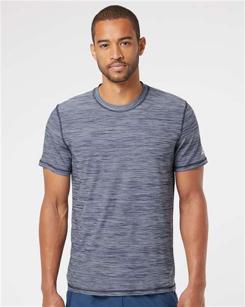 Mèlange Tech T - Shirt - Navy Melange / M