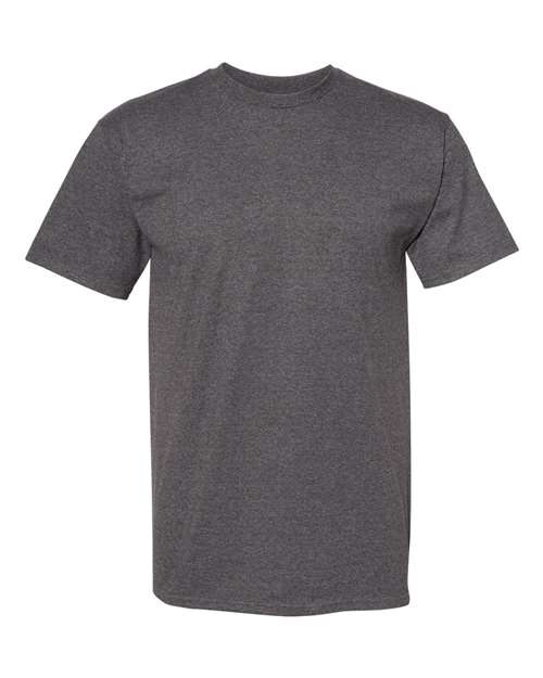 Midweight Cotton Tee - Heather Charcoal Heather Charcoal American Apparel T-Shirts