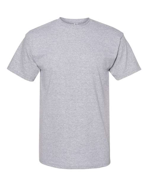 Midweight Cotton Tee - Heather Grey Heather Grey American Apparel T-Shirts