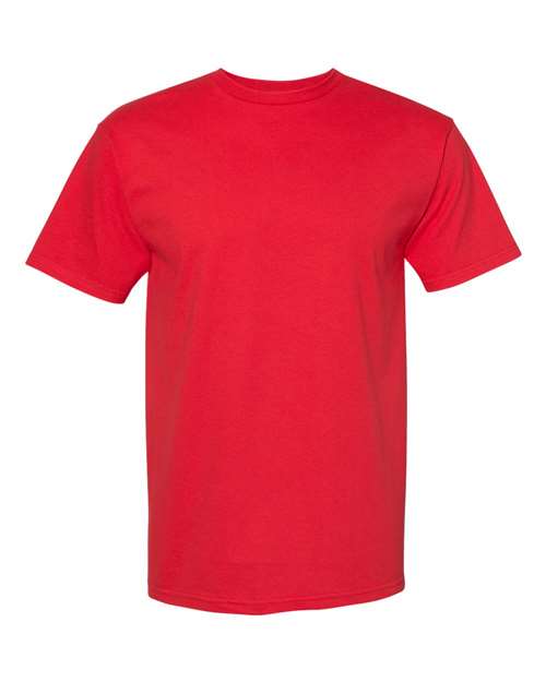 Midweight Cotton Tee - Red Red American Apparel T-Shirts