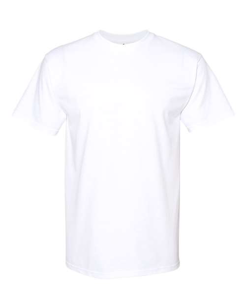 Midweight Cotton Tee - White White American Apparel T-Shirts