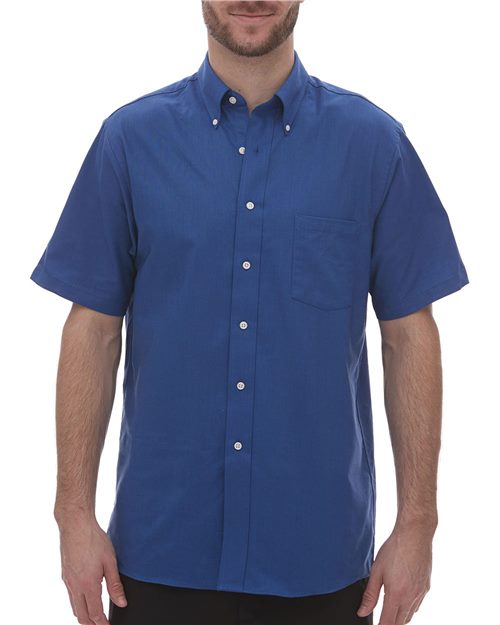 Oxford Short Sleeve Shirt Van Heusen Wovens - Fall