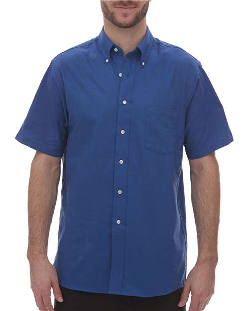 Oxford Short Sleeve Shirt - English Blue / S